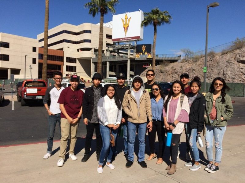 Students at ASU