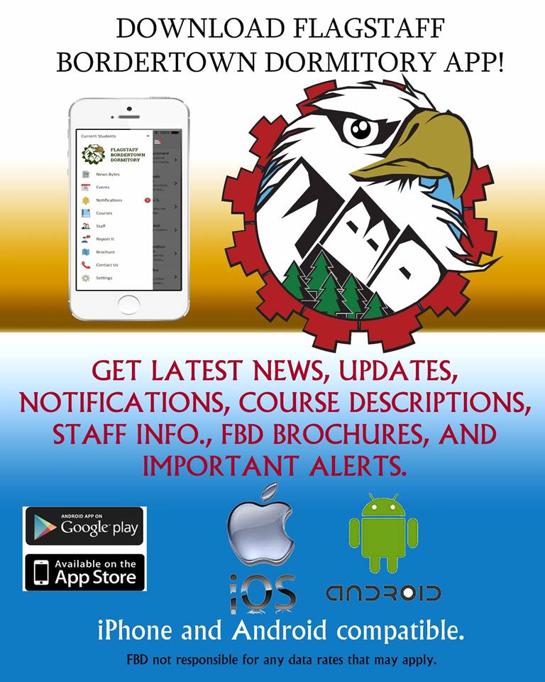 Flagstaff Bordertown Dormitory App