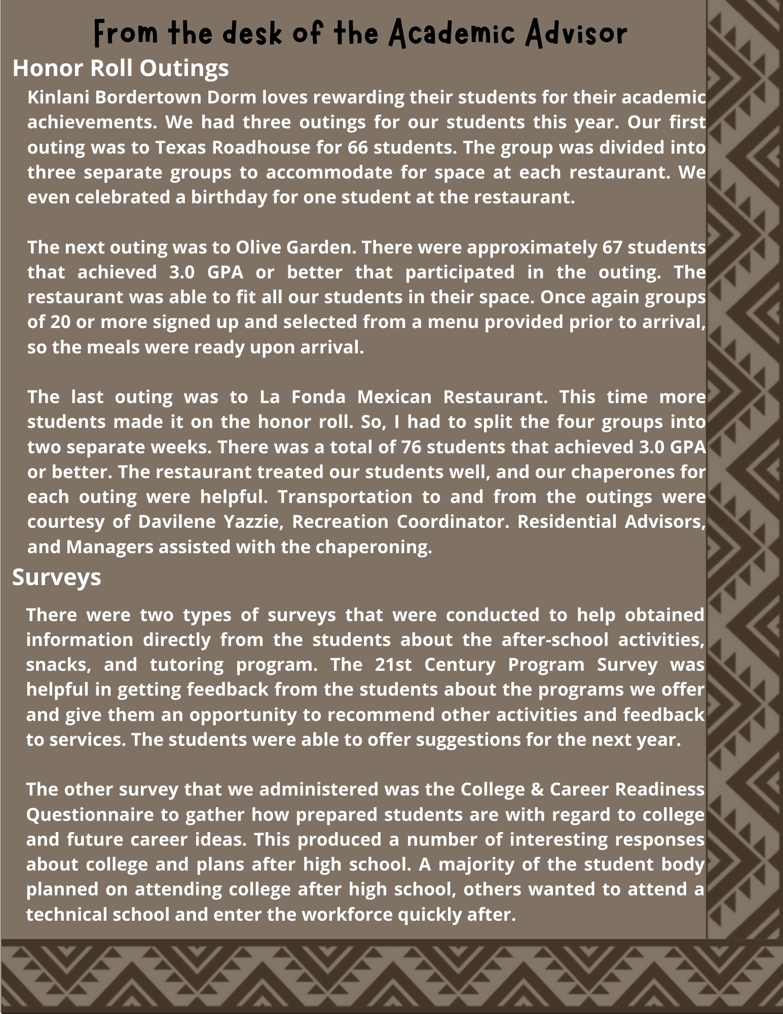 9 newsletter